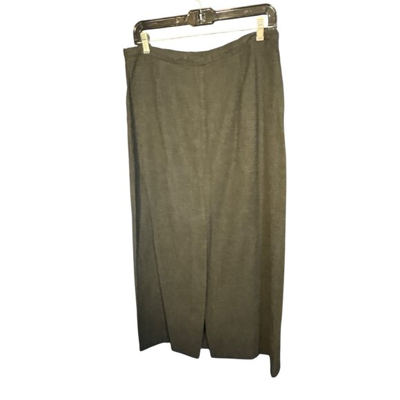 Gap Womens Maxi Skirt Size 12 Polyester/Viscose Blend Charcoal Gray - Picture 5 of 6